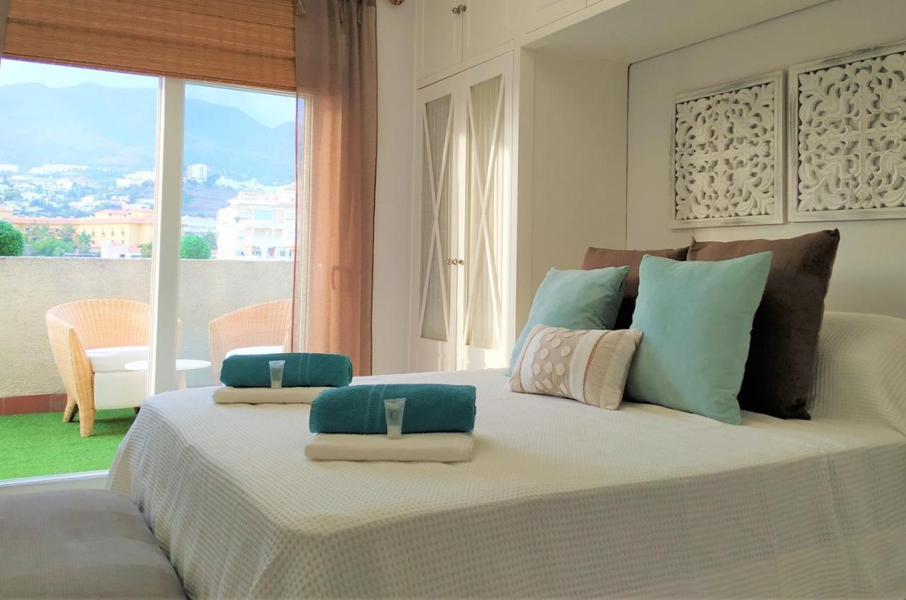 Pena Beach 3 Bedroom Duplex, Bbq, Pool, Sea Views, 贝纳尔马德纳 外观 照片
